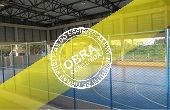 Logomarca - Espaço Esportivo nas Escolas:  Três de Maio,  XII de Setembro, José Carlos Castro, Córrego do Cetro e Valdício Barbosa dos Santos